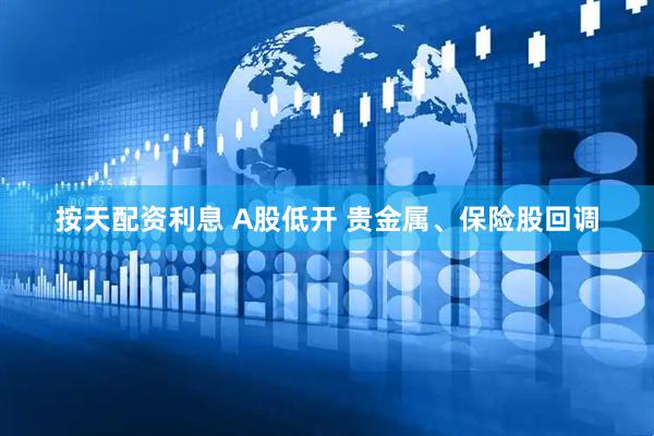 按天配资利息 A股低开 贵金属、保险股回调